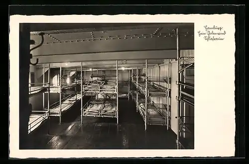 AK Schlaufraum auf dem Segelschiff Hein Godenwind