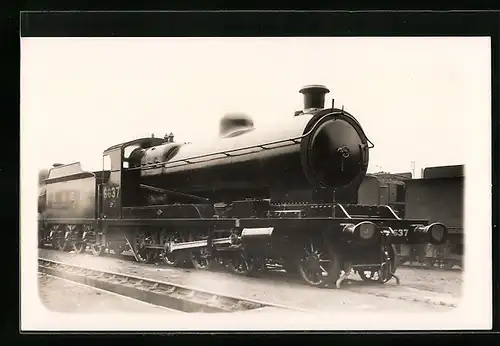 AK Locomotive 6637 LNER, englische Eisenbahn