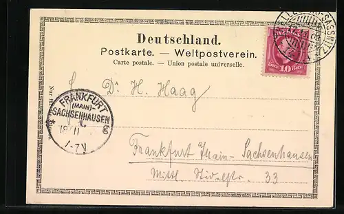 AK Salonschnelldampfer Imperator auf See