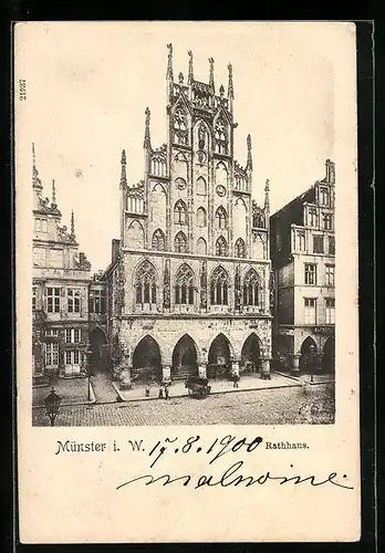 AK Münster i. W., Rathaus