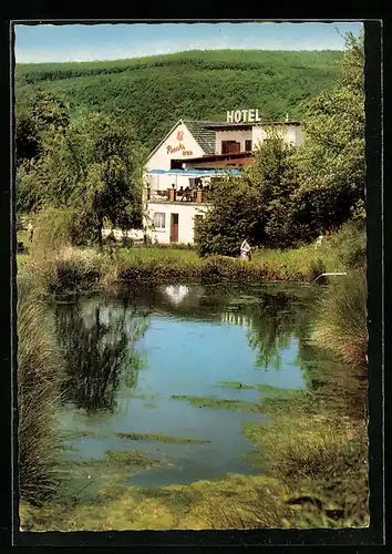 AK Neuweilnau im Taunus, Gasthof-Cafe-Pension Erbismühle von Horst G. Schneider