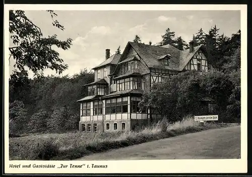 AK Steinfischbach / Ts., Gasthof Zur Tenne