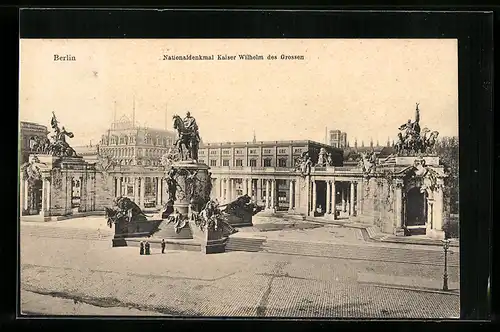 AK Berlin, Nationaldenkmal Kaiser Wilhelm des Grossen