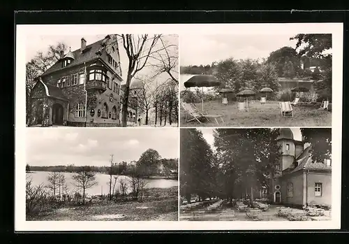 AK Berlin-Grunewald, Hotel Restaurant Forsthaus Paulsborn am Jagdschloss