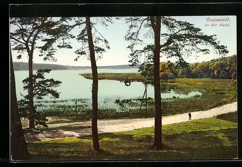 AK Berlin-Grunewald, An der Havel