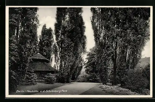 AK Berlin-Neukölln, V. d. Schulenburg Park