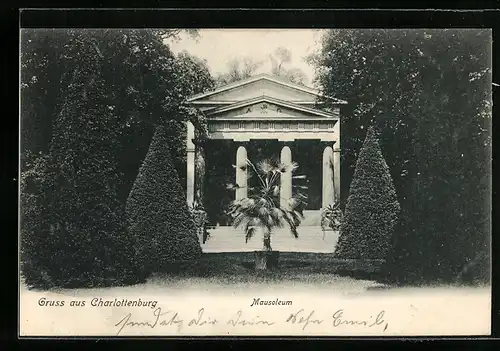 AK Berlin-Charlottenburg, Mausoleum