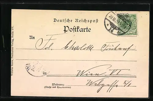 AK Berlin, Berolina auf dem Alexanderplatz