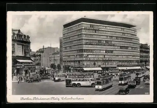 AK Berlin, Potsdamer Platz, Columbushaus