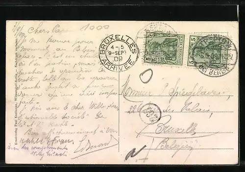 AK Berlin-Schöneberg, Berliner Eispalast mit Schlittschuhläufern