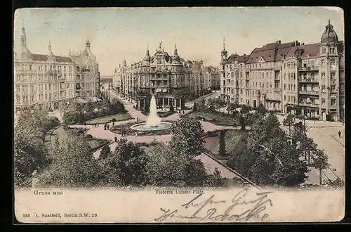 AK Berlin-Schöneberg, Victoria Luisen-Platz