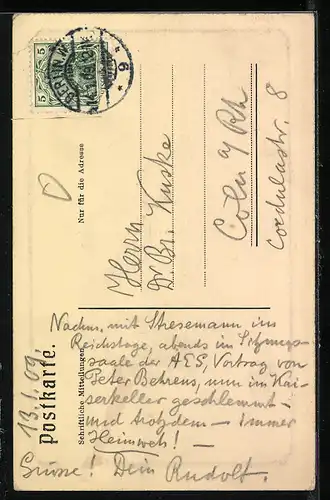 AK Berlin, Gaststätte Kaiser-Keller, Friedrichstrasse 178, Schifferstube