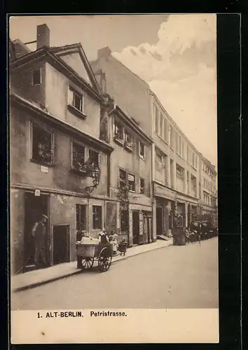 AK Berlin, Partie in der Petristrasse