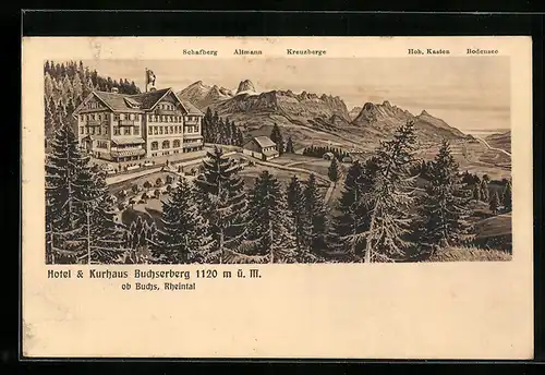 AK Buchs, Hotel & Kurhaus Buchserberg