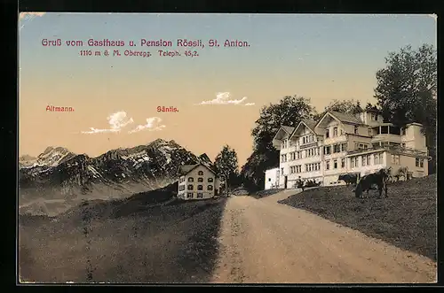 AK St. Anton, Gasthaus & Pension Rössli