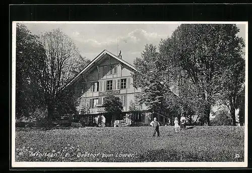 AK Affoltern i. E., Gasthof zum Löwen