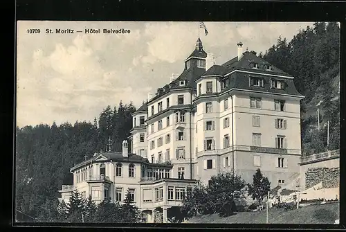 AK St. Moritz, Hôtel Belvedère