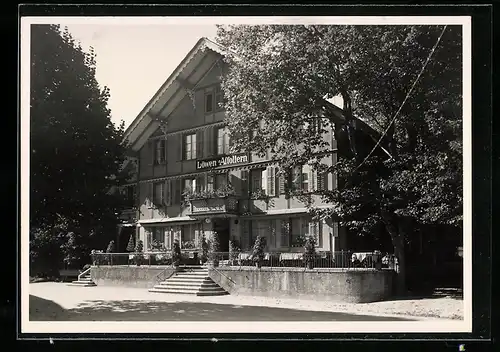 AK Affoltern, Hotel Löwen von Ernst Grossenbacher