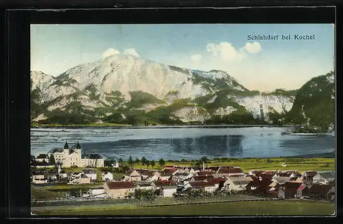 AK Bahnpoststempel Kochel-München, Zug 1470