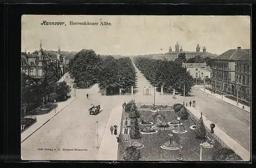 AK Bahnpoststempel Berlin-Hannover, Zug 245