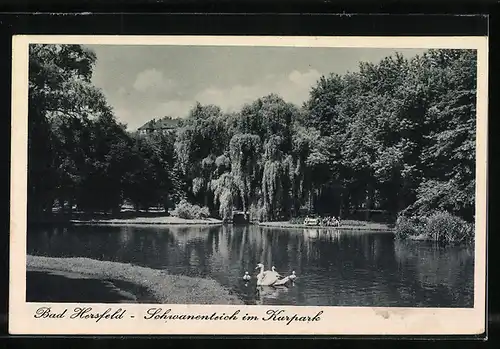 AK Landpoststempel Meckbach über Hersfeld