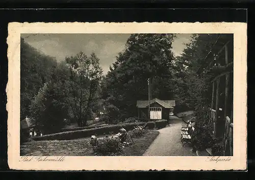 AK Landpoststempel Bad Finkenmühle /Königsee (Thüring.) Land