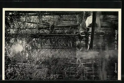 AK Landpoststempel Altzauche über Lübben /Spreewald