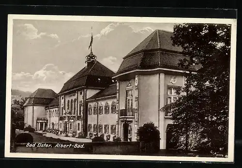 AK Landpoststempel Landhaus über Adorf /Vogtland