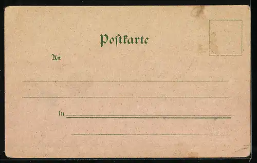 Lithographie Schnelldampfer Deutschland