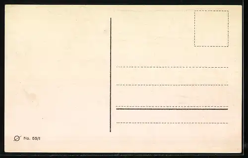 AK Kriegsschiff S.M.S. Augsburg auf See