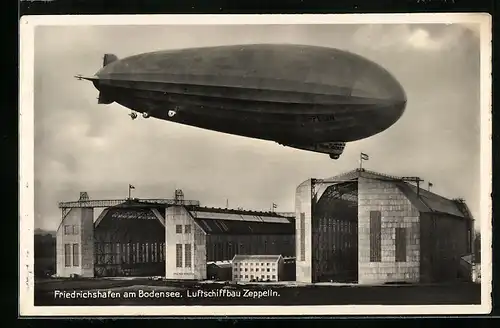 AK Friedrichshafen /Bodensee, Luftschiffbau Zeppelin