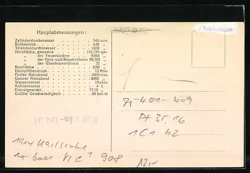 AK Zwilling-Heissdampf-Tenderlokomotive für die Grossherzoglich Badische Bahn