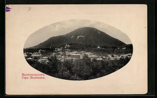 AK Schelesnowodsk, Panorama der Ortschaft