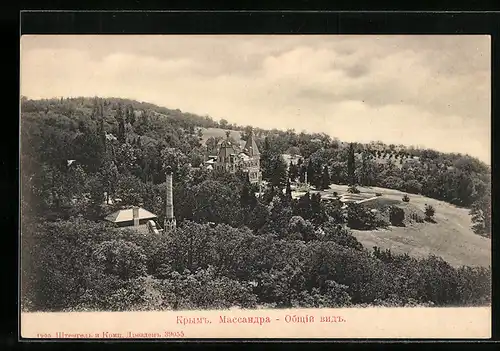 AK Massandra /Krim, Ortsansicht