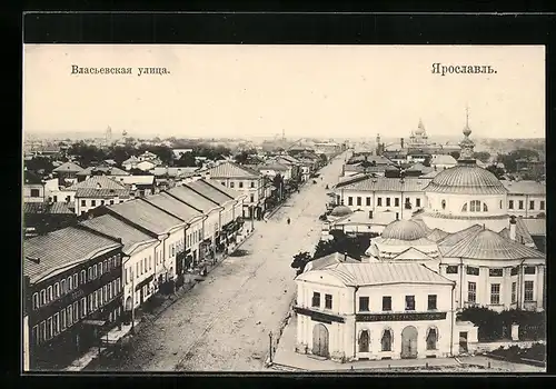 AK Jaroslawl /Wolga, Teilansicht der Stadt