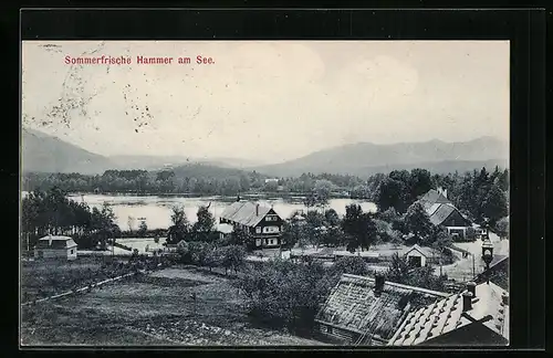 AK Hammer Am See / Hamr Na Jezere, Häuser am See