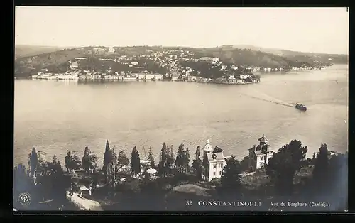 AK Constantinople, Vue du Bosphore (Canlidja)