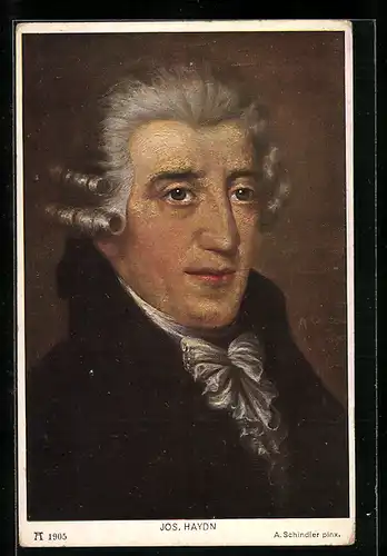 AK Porträt Komponist Joseph Haydn