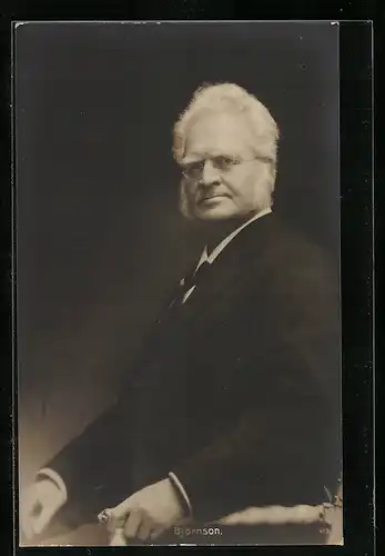 AK Portrait des Dichters Björnstjerne Björnson