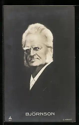 AK Portrait des Dichters Björnstjerne Björnson