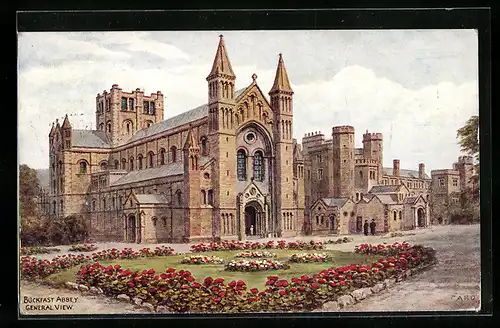 Künstler-AK A. R. Quinton: Buckfast Abbey, General View