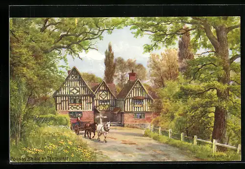 Künstler-AK A. R. Quinton: Penshurst, Pounds Bridge