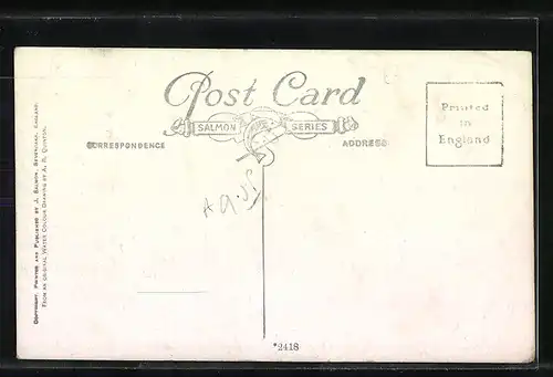 Künstler-AK A. R. Quinton: Polperro, Panorama from the Cliffs