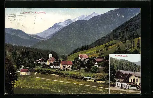 AK Landl b. Kufstein, Gasthaus Landl