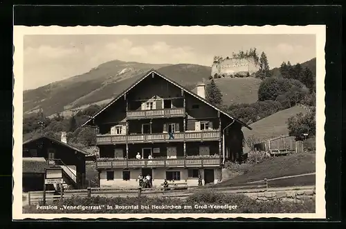 AK Neukirchen am Gross-Venediger, Gasthaus Venedigerrast