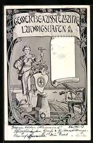 Lithographie Ludwigshafen, Gewerbe-Ausstellung