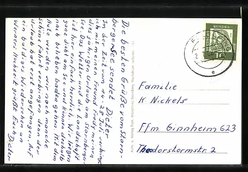 AK MS Seeshaupt mit Zugspitzpanorama, Bodensee