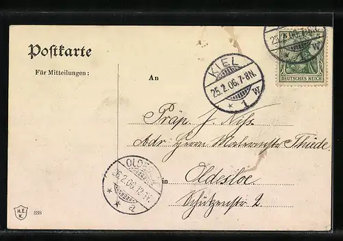 AK Kiel, Kriegshafen