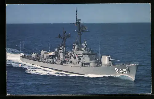 AK Kriegsschiff USS Hull (DD-945), Home of The Peace Maker