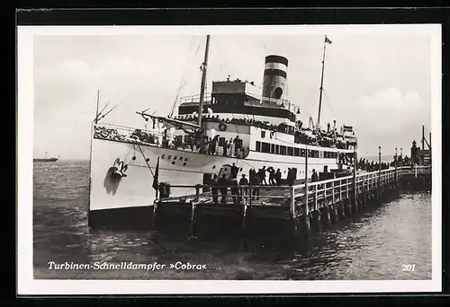 AK Turbinen-Schnelldampfer Cobra, Hapag Seebäderdienst GmbH